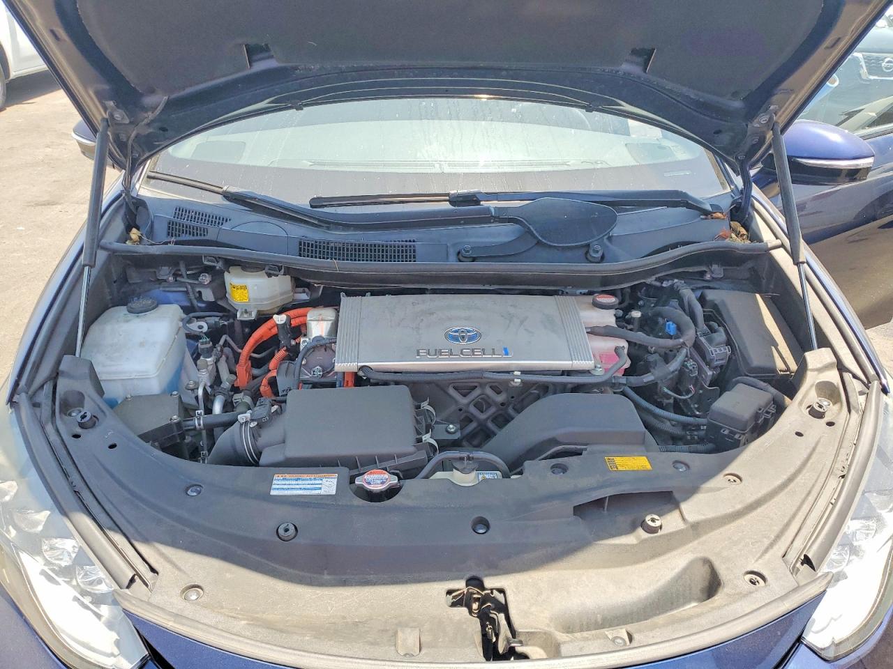 2017 Toyota Mirai Base Blue vin: JTDBVRBD3HA001955