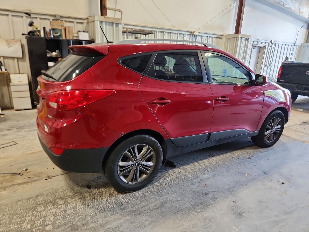 2014 Hyundai Tucson Se Red vin: KM8JUCAGXEU934121