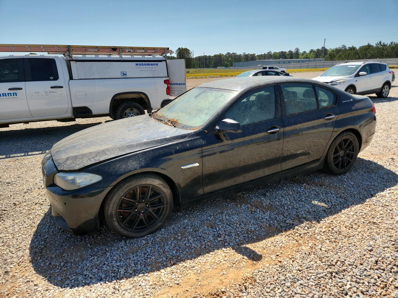 2012 Bmw 535 I Black vin: WBAFZ9C5XCC751618