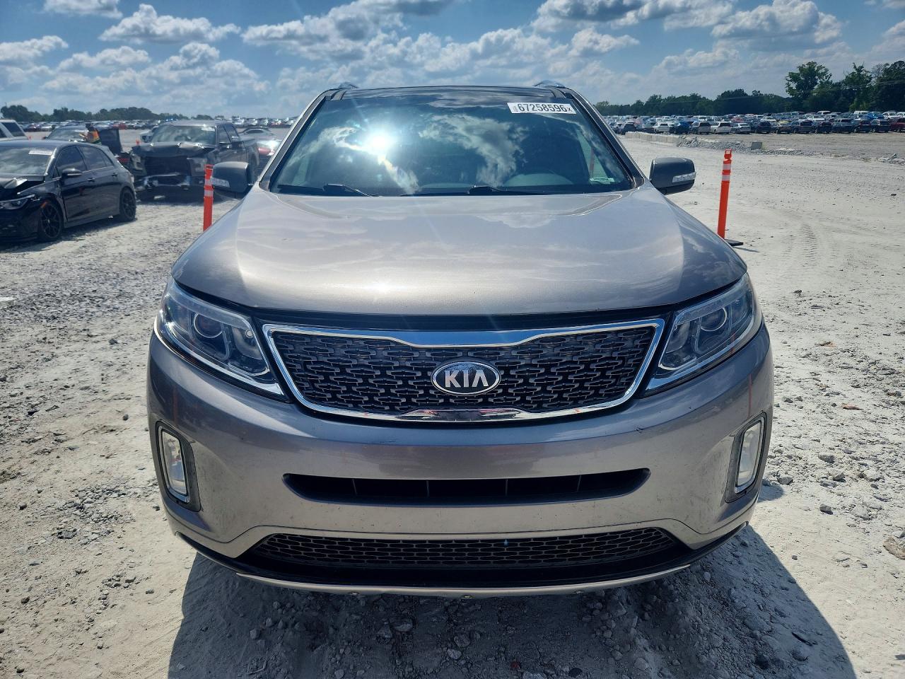 2014 Kia Sorento Sx Limited Gray vin: 5XYKWDA79EG455070