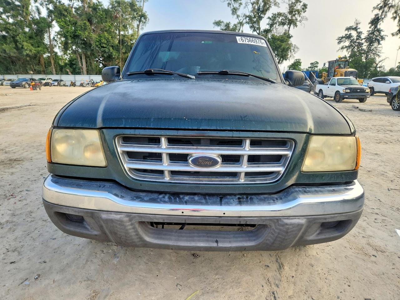 2003 Ford Ranger Green vin: 1FTYR10U63TA17079