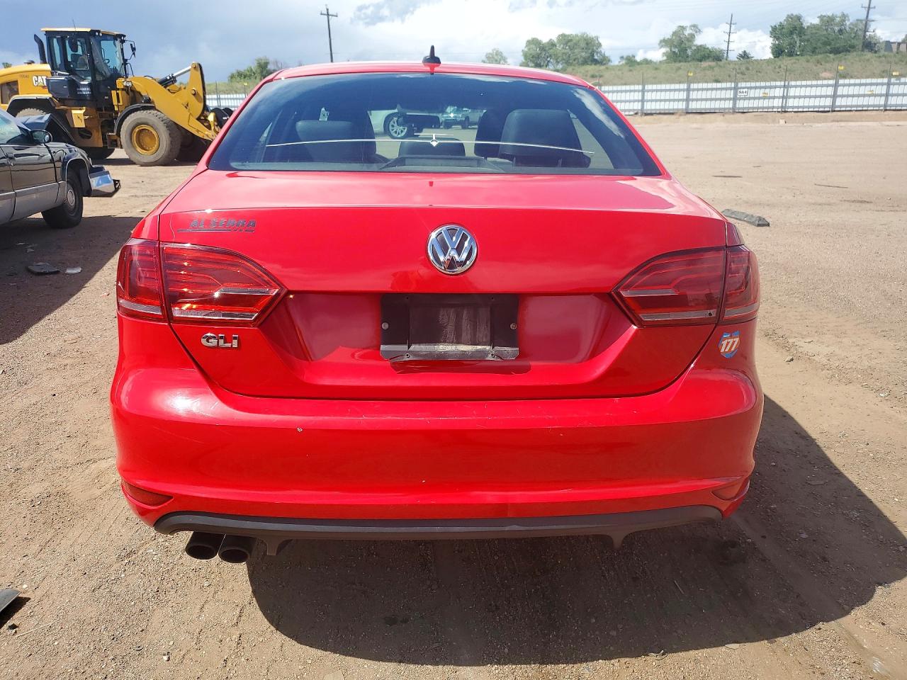 2013 Volkswagen Jetta Gli Red vin: 3VW5S7AJ2DM291777