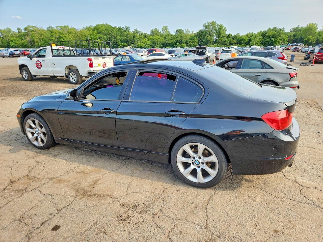 2015 Bmw 328 Xi Sulev Черный vin: WBA3B5C55FF961627