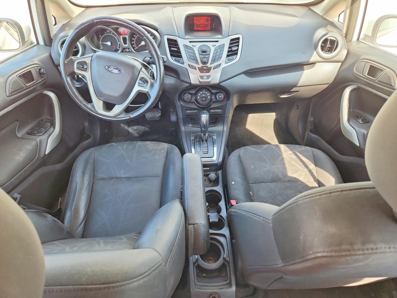 2013 Ford Fiesta Se White vin: 3FADP4EJ4DM117000
