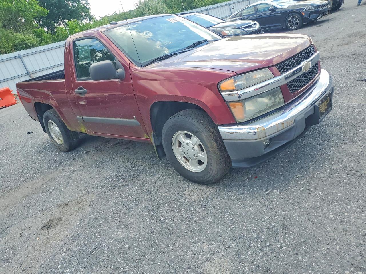2008 Chevrolet Colorado Красный vin: 1GCCS14E988112747