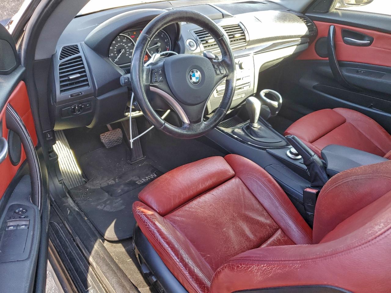 2008 Bmw 128 I Black vin: WBAUP73558VF09559