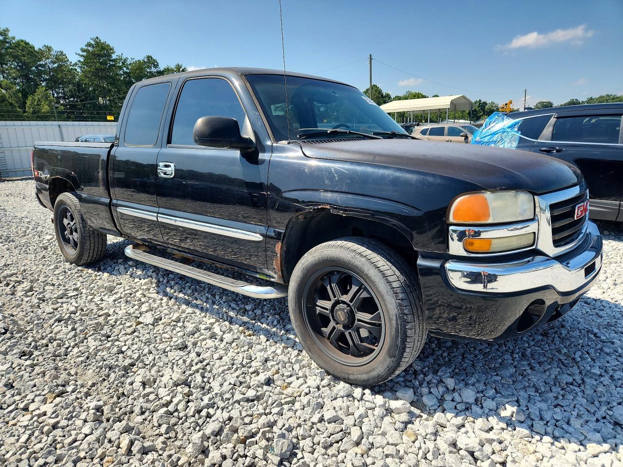 2006 Gmc New Sierra K1500 Black vin: 1GTEK19B46Z226413