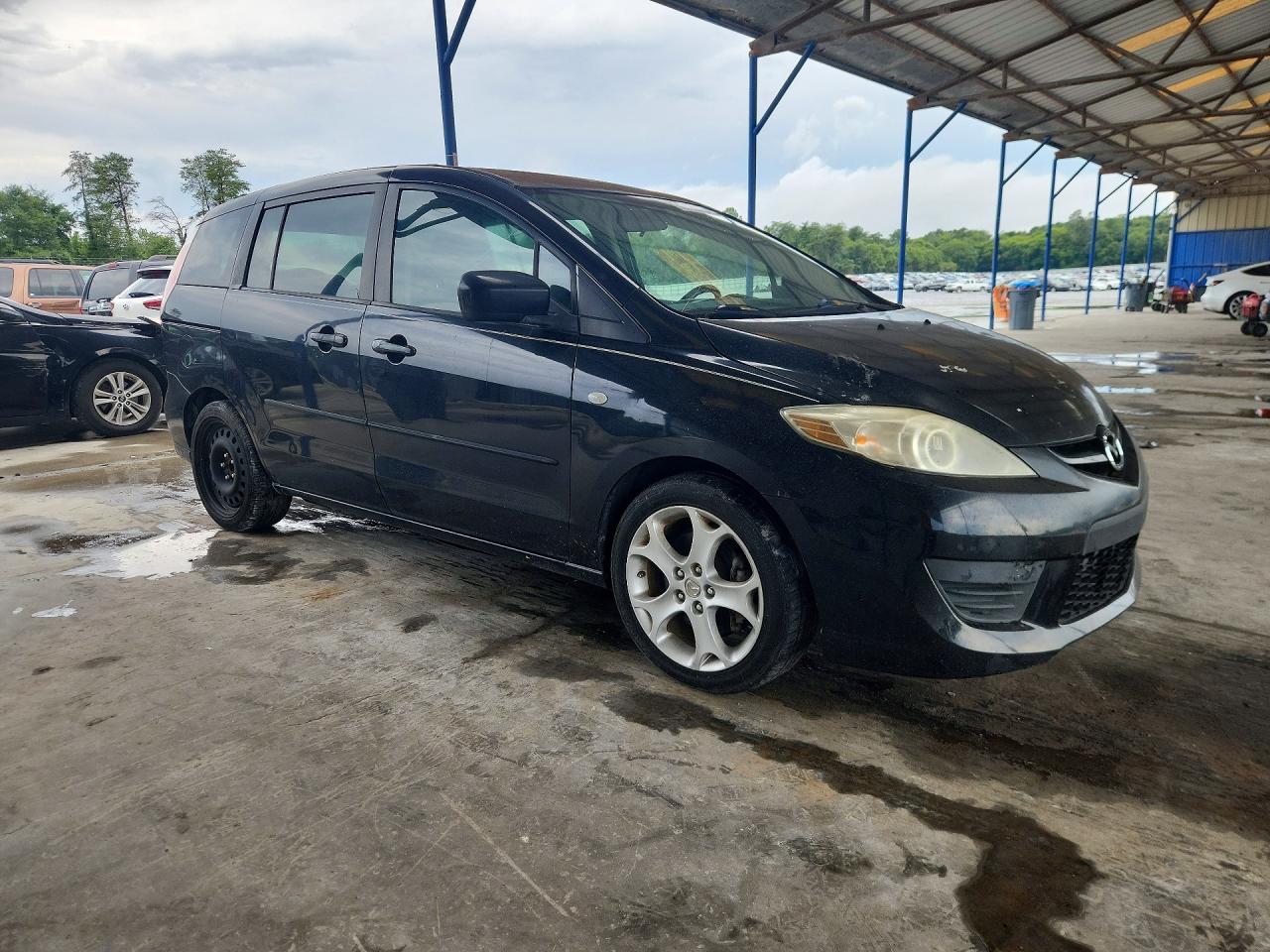 2009 Mazda 5 Black vin: JM1CR29L790344398