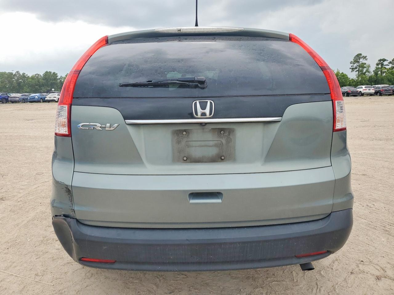 2012 Honda Cr-v Lx Green vin: 5J6RM3H36CL032167