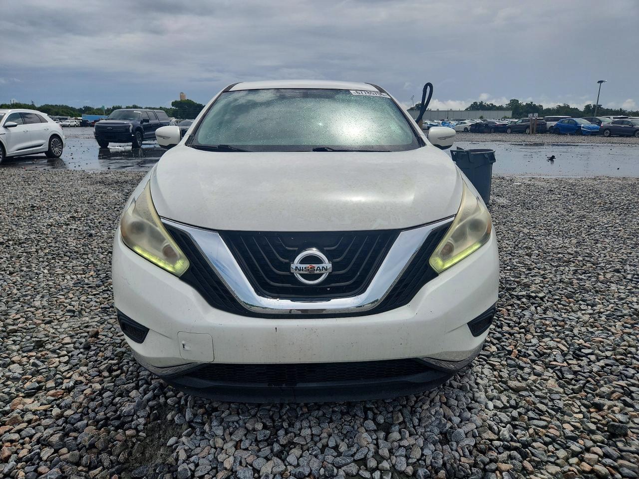 2015 Nissan Murano S White vin: 5N1AZ2MG4FN276153