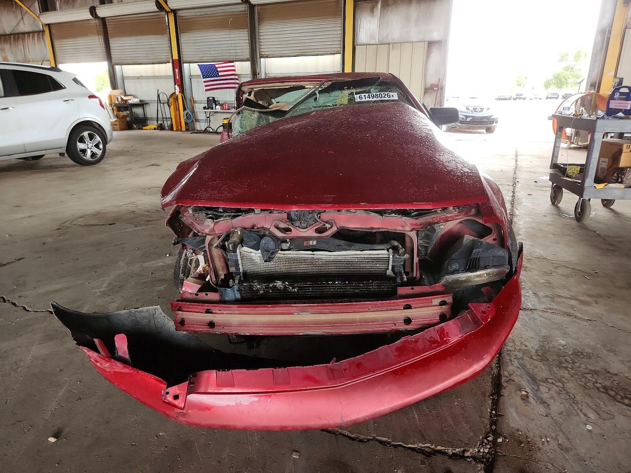 2005 Ford Mustang Maroon vin: 1ZVFT80N955152197