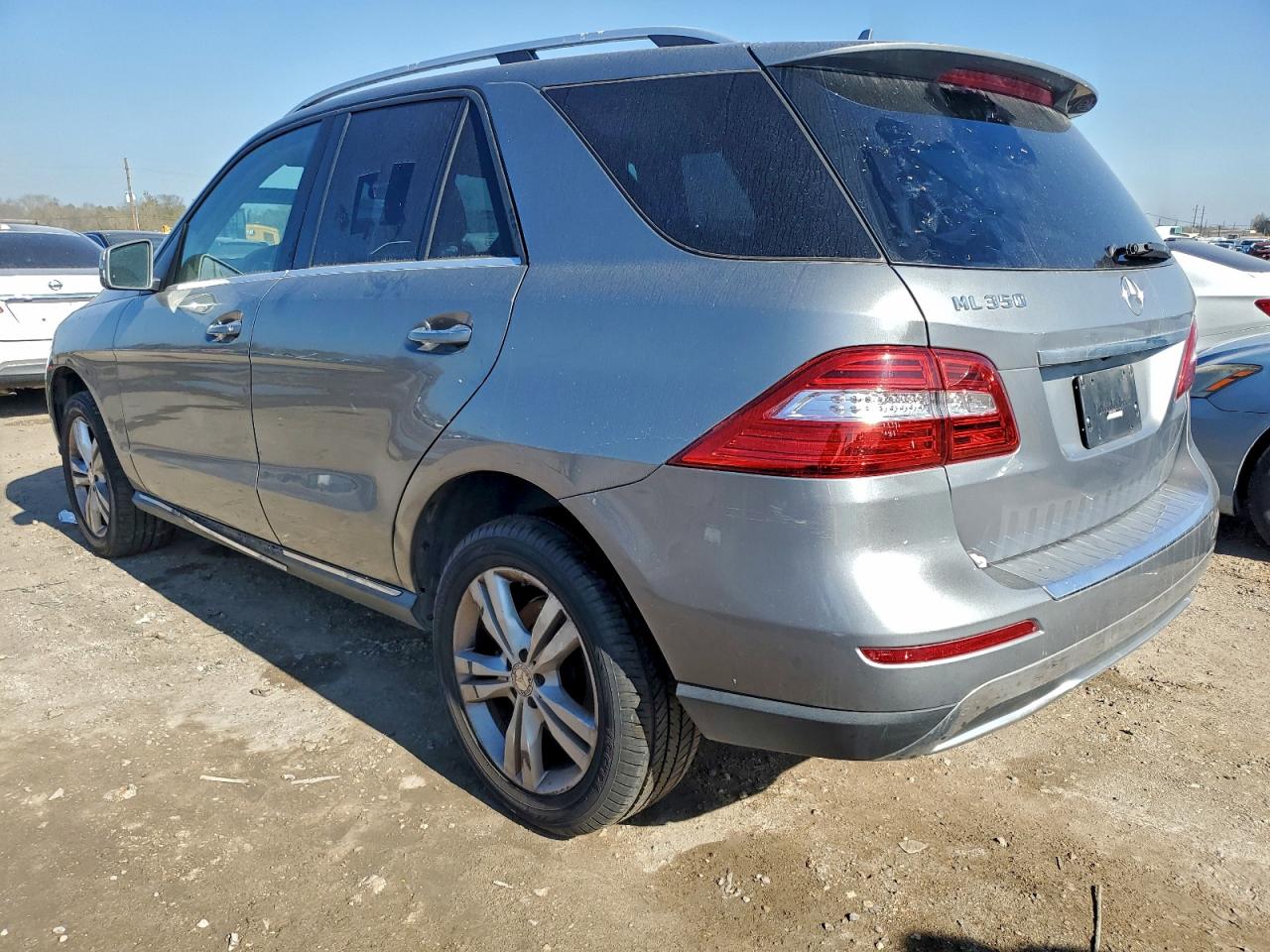 2015 Mercedes-benz Ml 350 Gray vin: 4JGDA5JB9FA608853
