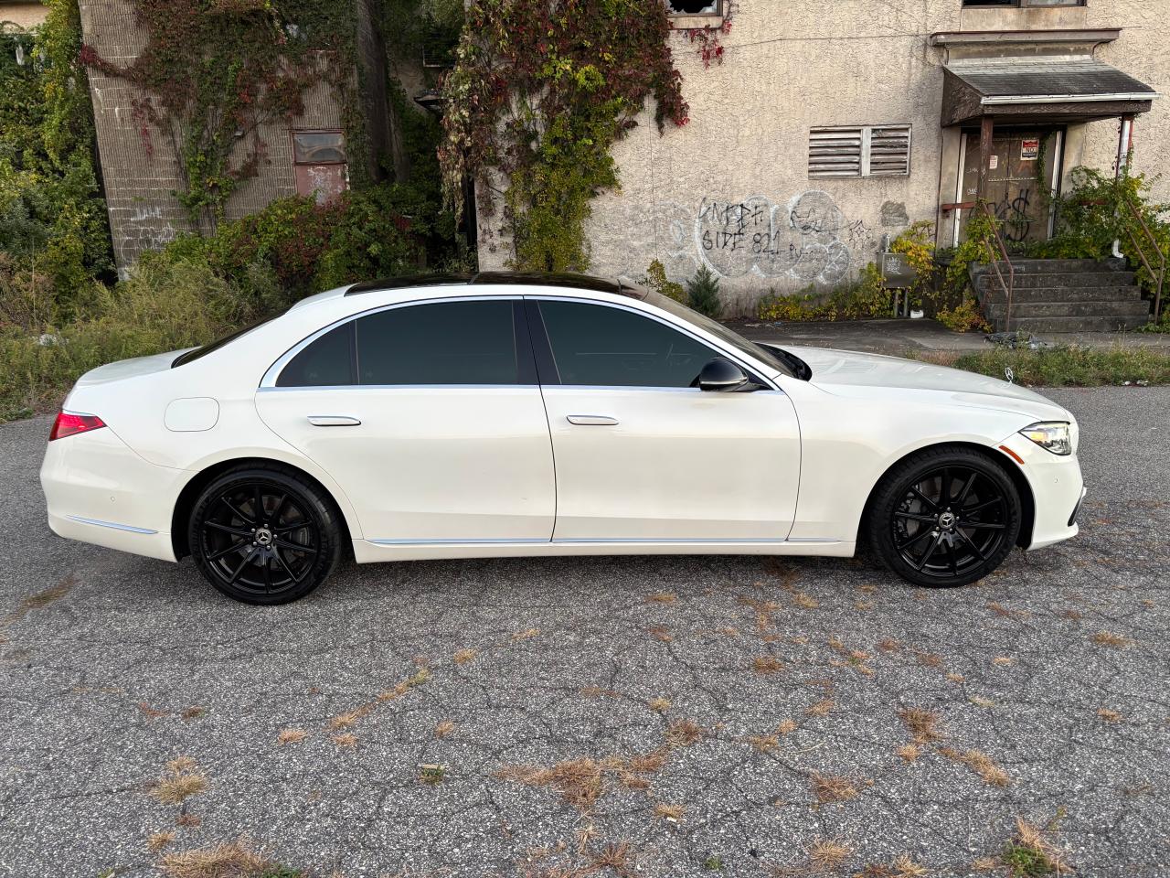 2021 Mercedes-benz S 580 4matic White vin: W1K6G7GB7MA016644