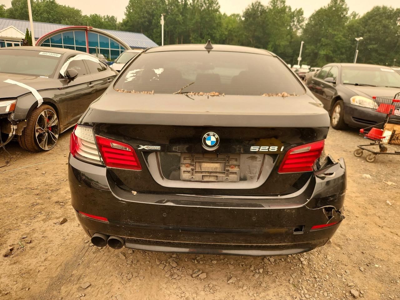 2013 Bmw 528 Xi Black vin: WBAXH5C5XDD114997