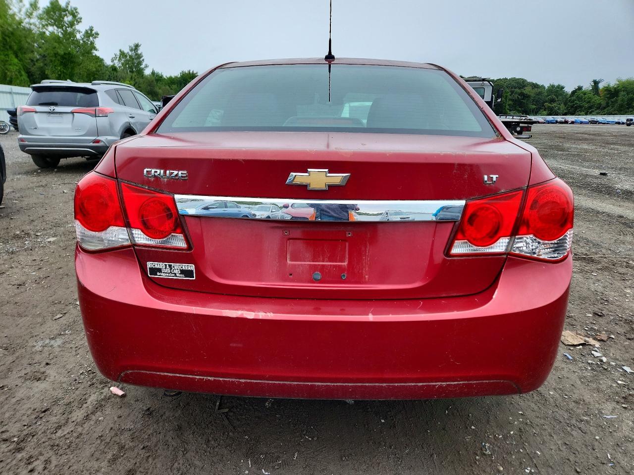 2012 Chevrolet Cruze Lt Красный vin: 1G1PE5SC0C7328074