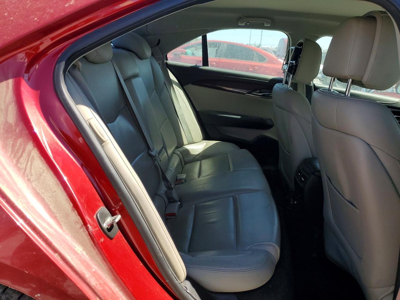 2013 Cadillac Ats Luxury Burgundy vin: 1G6AB5R33D0109568
