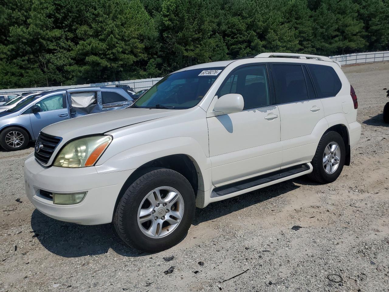 2007 Lexus Gx 470 Белый vin: JTJBT20X270135089