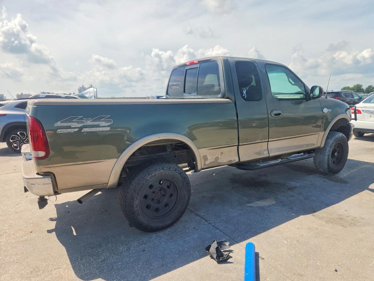 2002 Ford F150 Gray vin: 1FTRX18L32KA76794