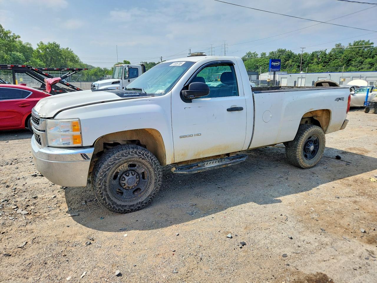 2013 Chevrolet Silverado K2500 Heavy Duty Белый vin: 1GC0KVCG1DF232044