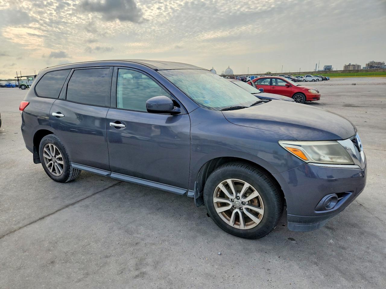 2014 Nissan Pathfinder S Серый vin: 5N1AR2MN8EC729912