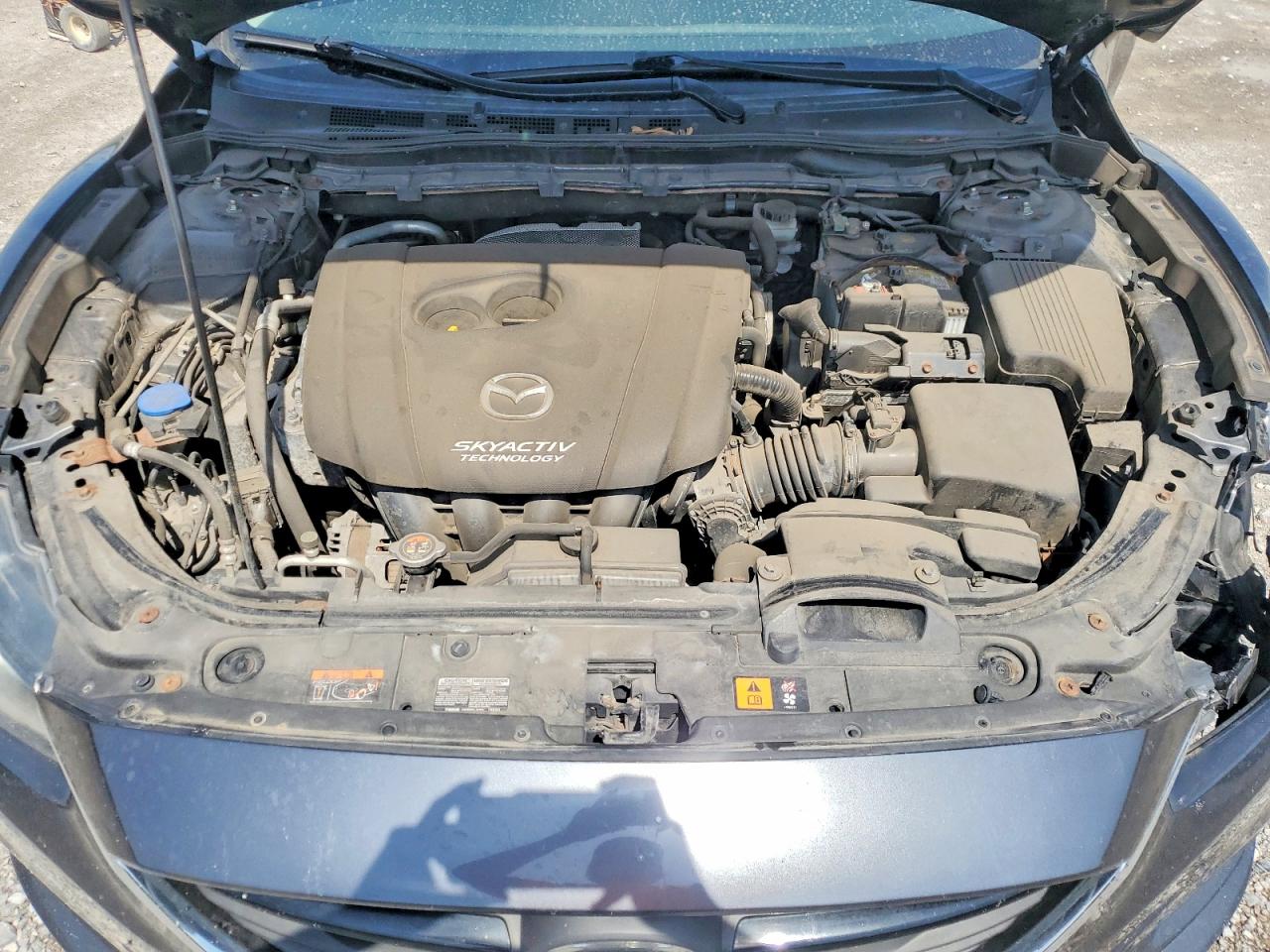 2014 Mazda 6 Grand Touring Gray vin: JM1GJ1W64E1141510