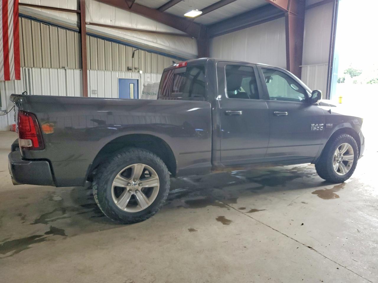 2015 Ram 1500 Sport Серый vin: 1C6RR7HT7FS540289