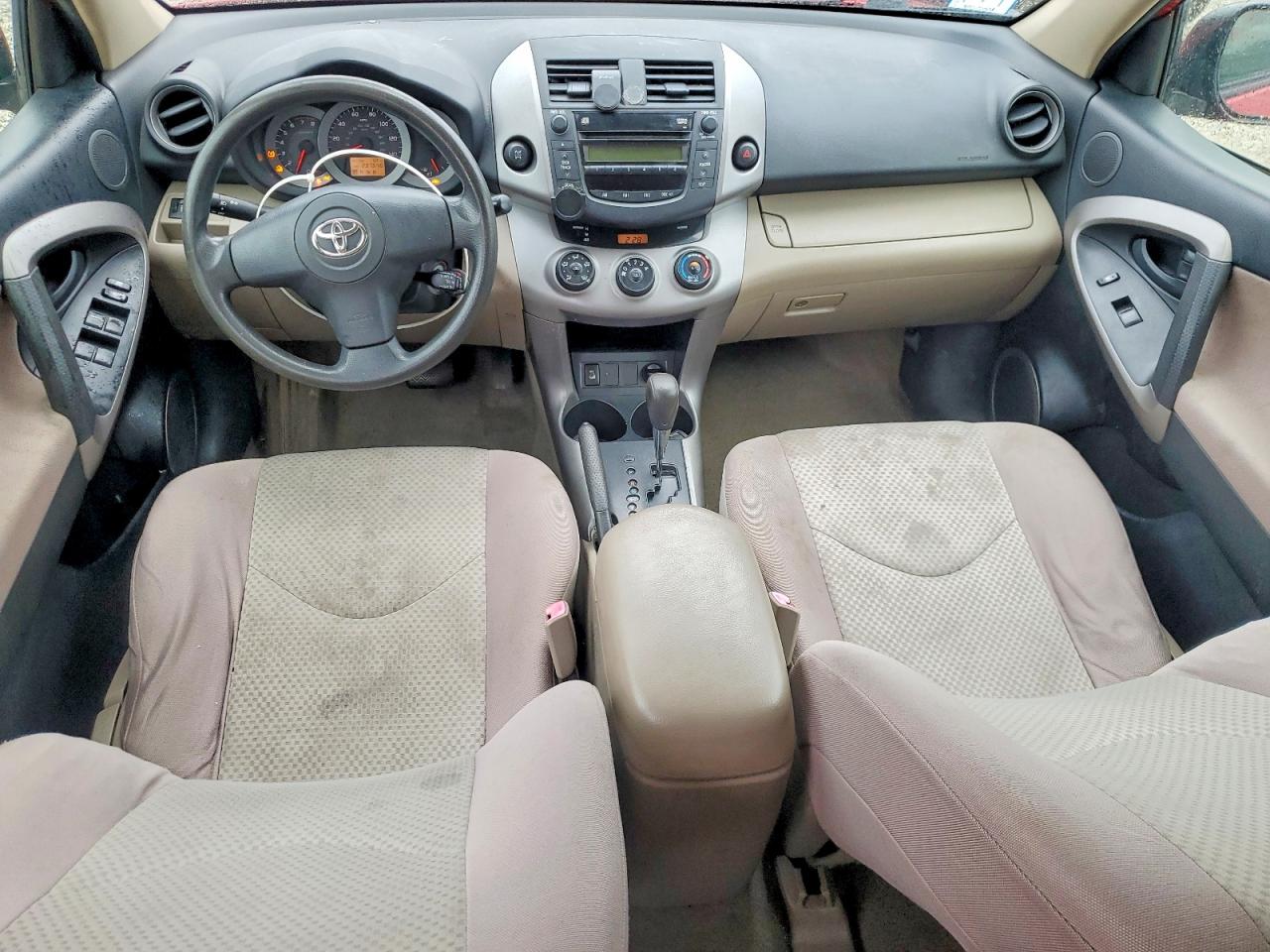 2007 Toyota Rav4 Base Red vin: JTMBD35V275115036