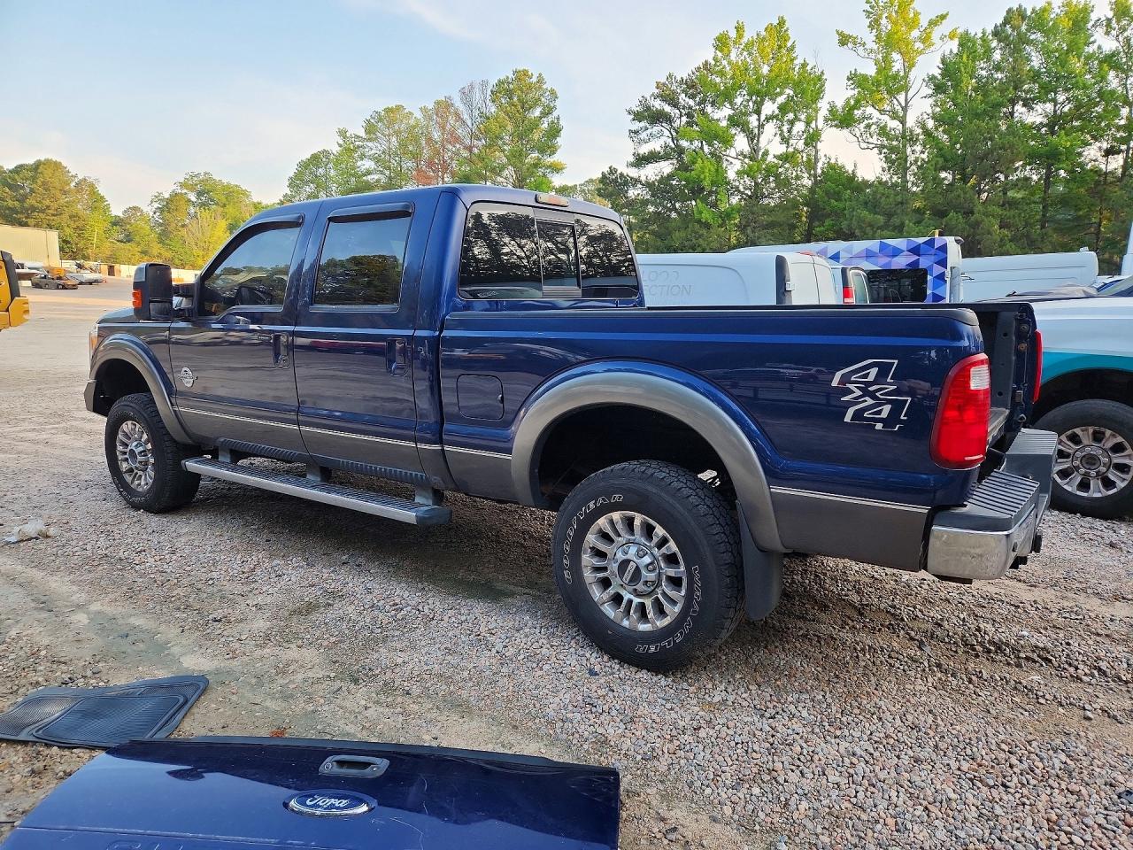 2011 Ford F350 Super Duty Blue vin: 1FT8W3BT8BEA21985