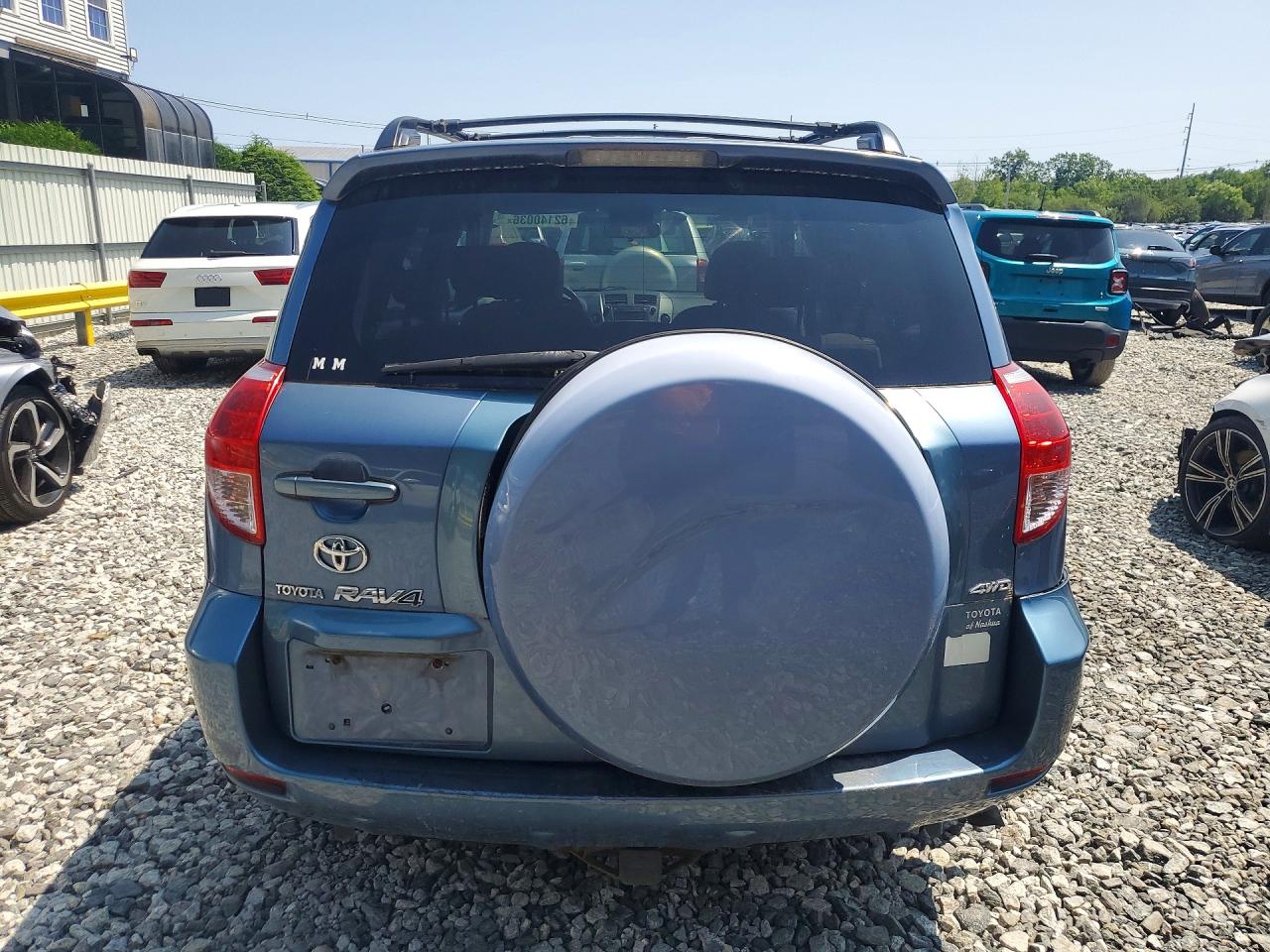 2006 Toyota Rav4 Base Blue vin: JTMBD33V565016521