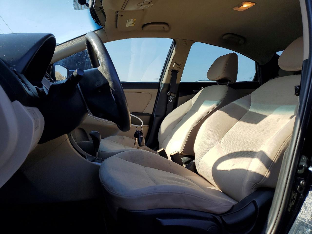 2015 Hyundai Accent Gls Black vin: KMHCT4AE6FU936272