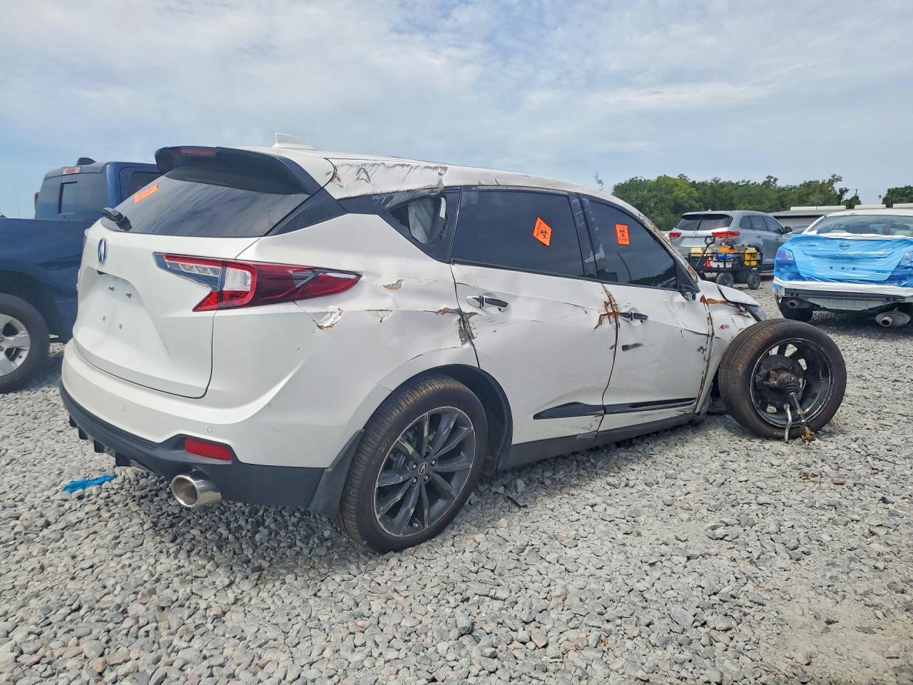 2026 Acura Rdx A-spec Белый vin: 5J8TC2H66TL005877