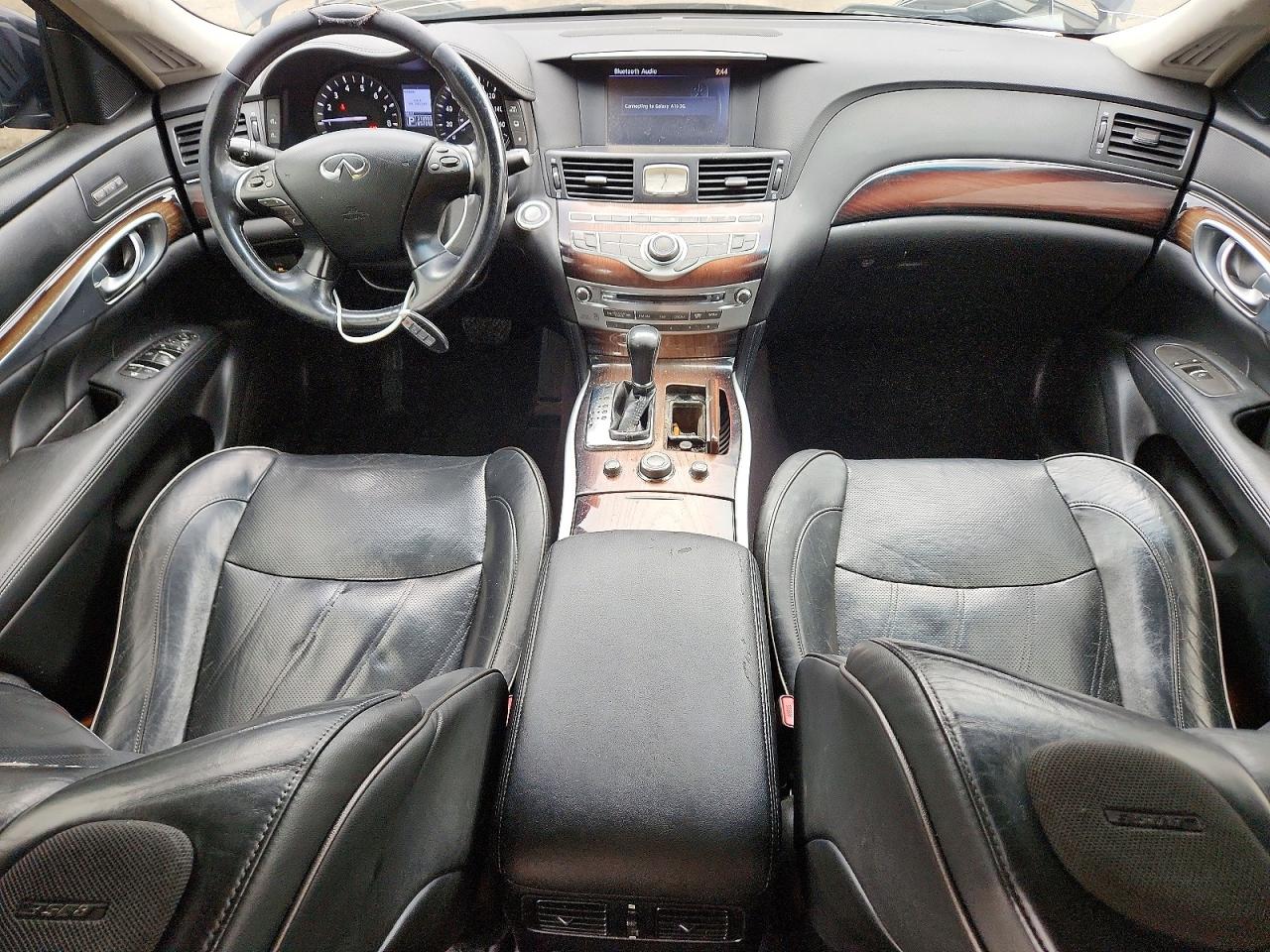 2013 Infiniti M37 Base Black vin: JN1BY1AP9DM513526