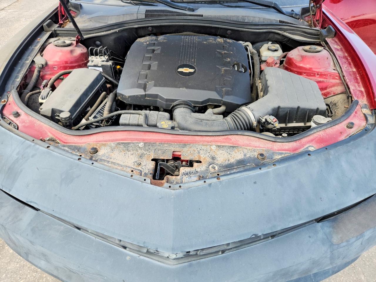 2015 Chevrolet Camaro Lt Red vin: 2G1FD1E30F9260820
