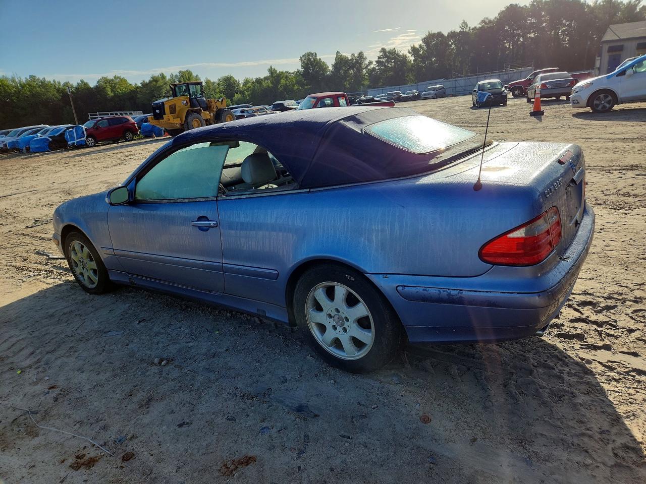 2001 Mercedes-benz Clk 320 Blue vin: WDBLK65G21T060473