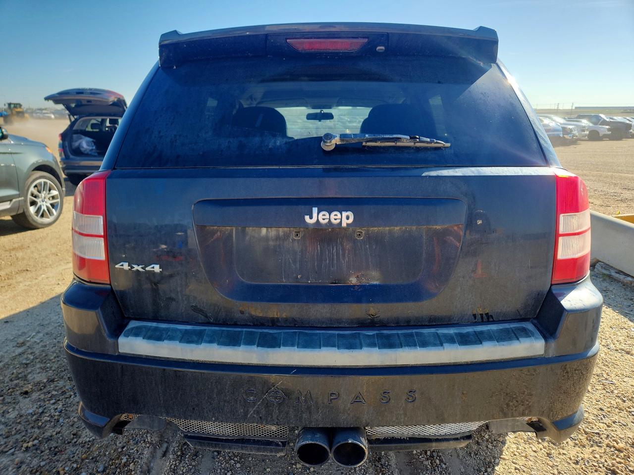 2009 Jeep Compass Sport Black vin: 1J4FF47B59D105849