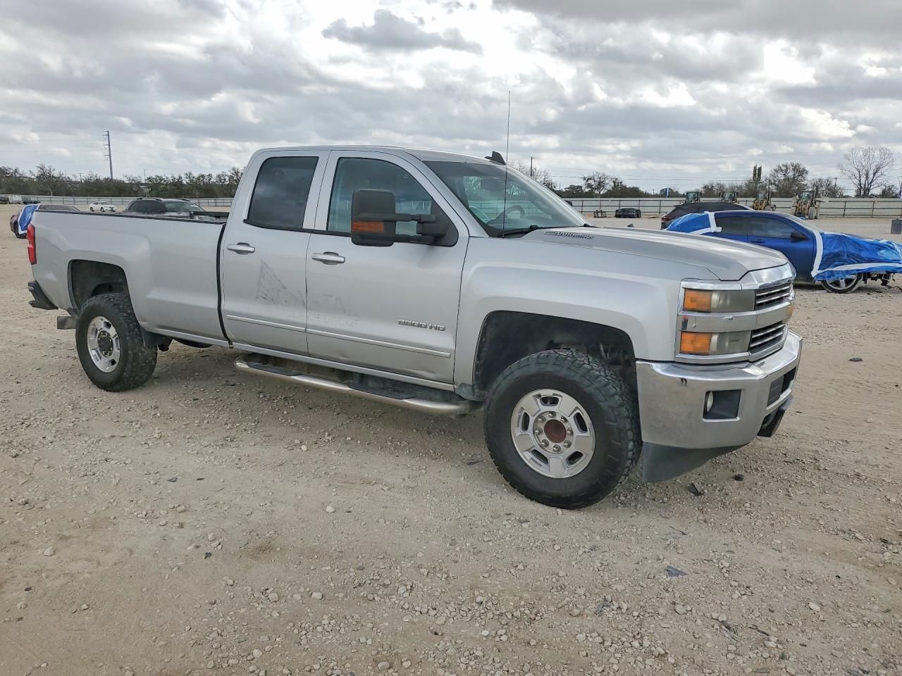 2015 Chevrolet Silverado C2500 Heavy Duty Lt Silver vin: 1GC2CVE86FZ539514