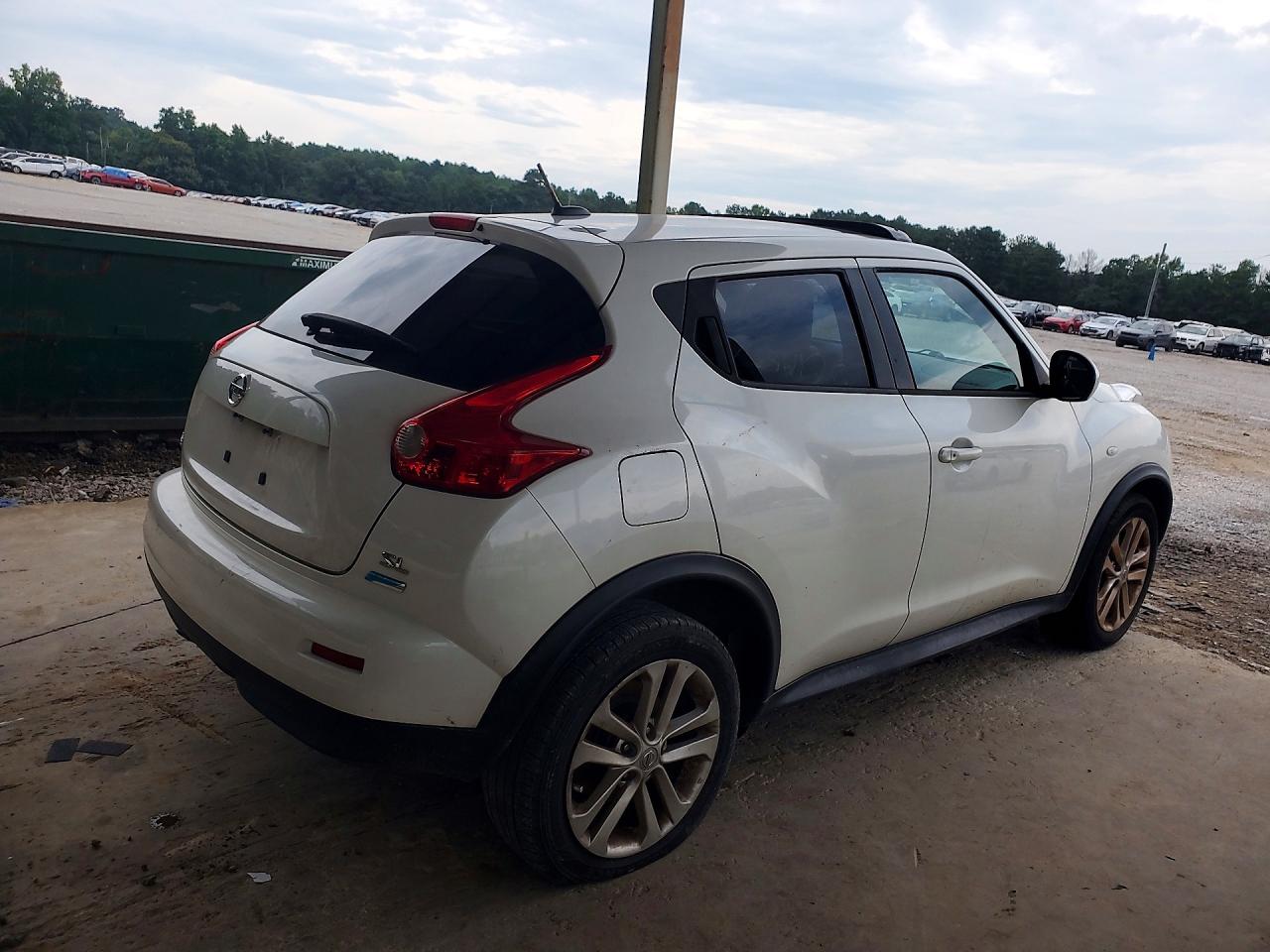 2014 Nissan Juke Sl Белый vin: JN8AF5MRXET354739