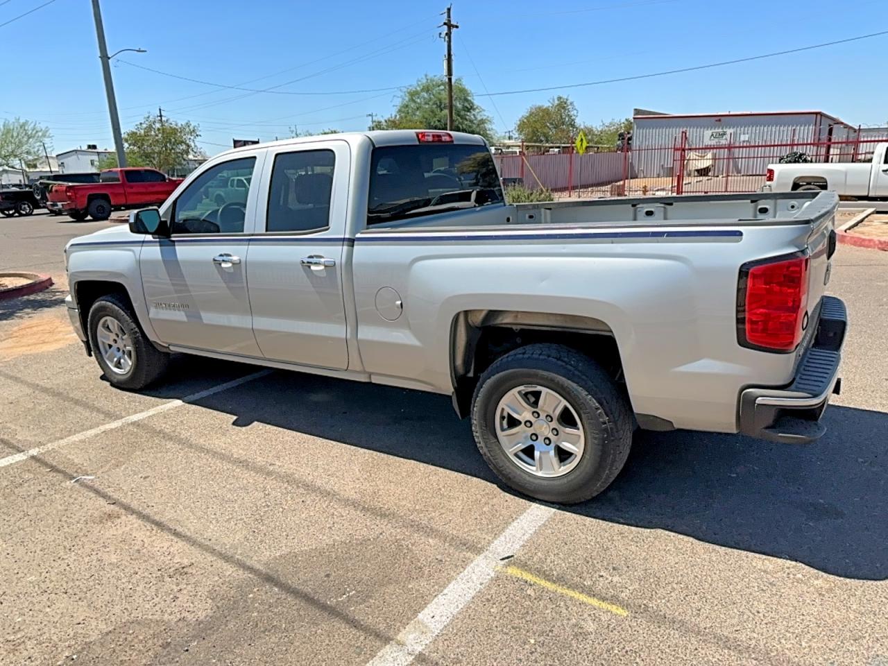 2015 Chevrolet Silverado C1500 Silver vin: 1GCRCPEH7FZ379699