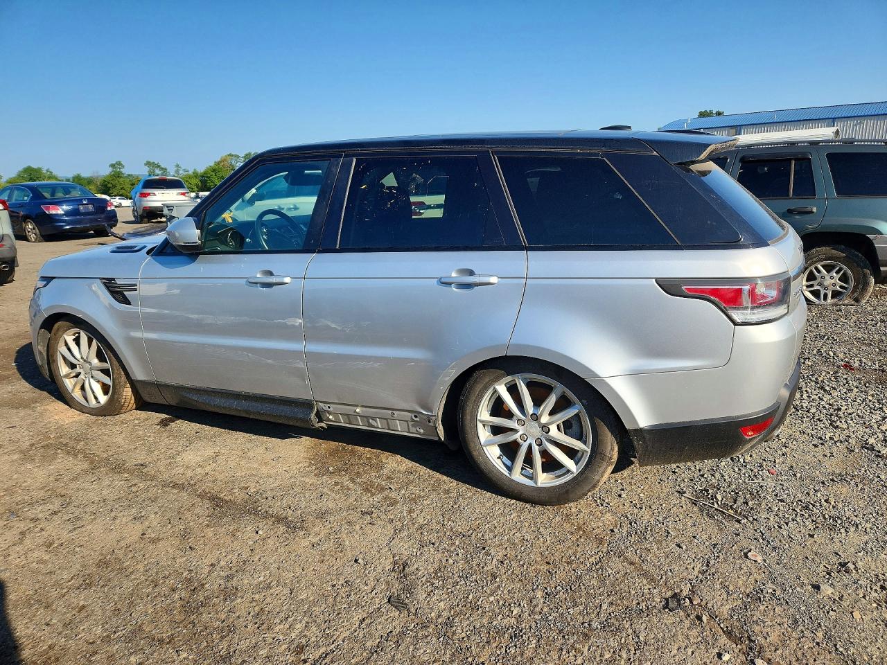 2014 Land Rover Range Rover Sport Se Серебряный vin: SALWG2WFXEA369231