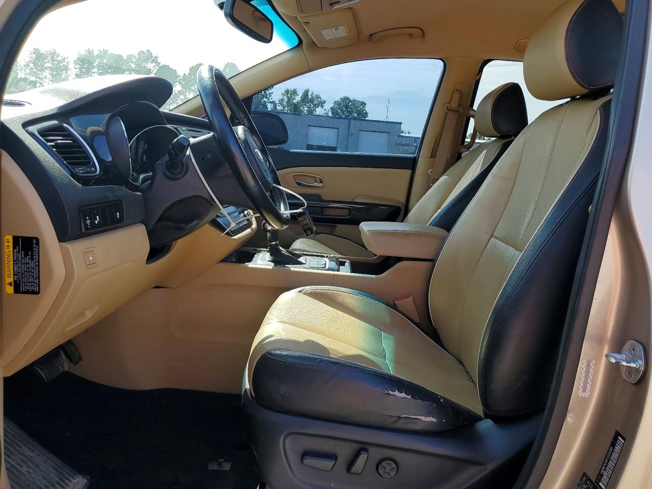 2015 Kia Sedona Ex Gold vin: KNDMC5C16F6020088
