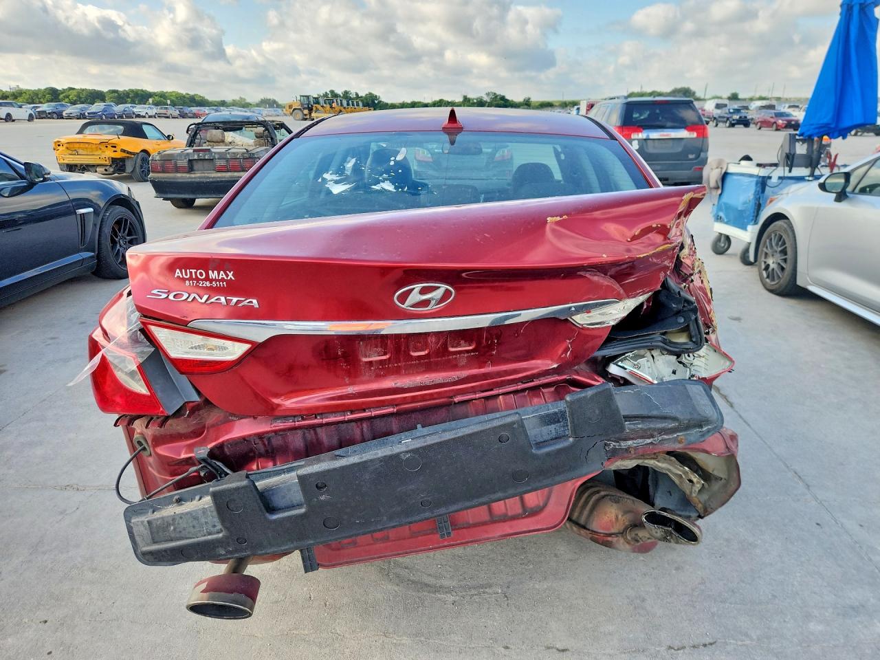 2011 Hyundai Sonata Se Red vin: 5NPEC4AC1BH038291