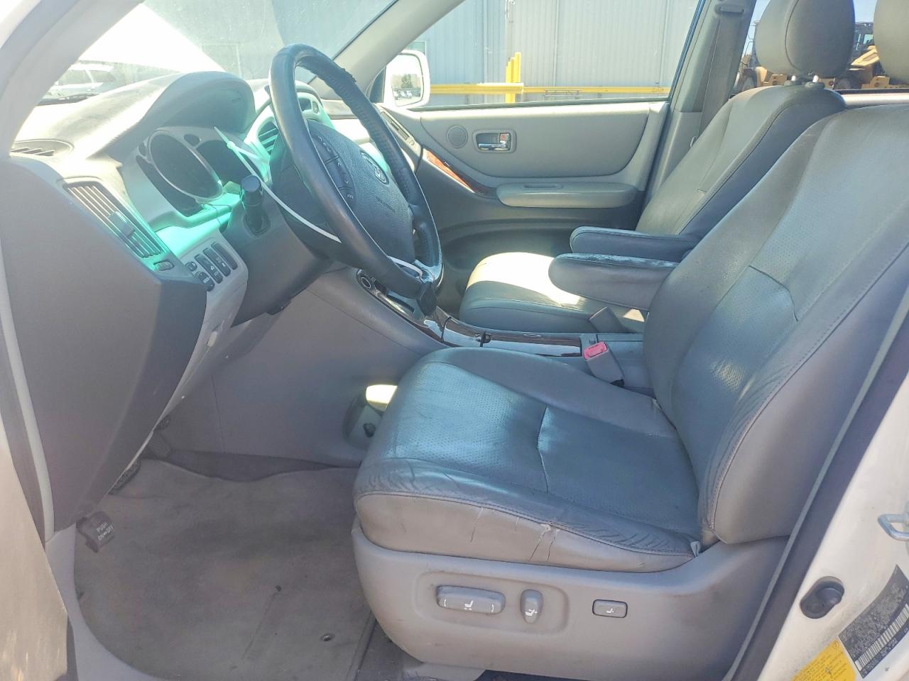 2007 Toyota Highlander Hybrid White vin: JTEEW21A170045963