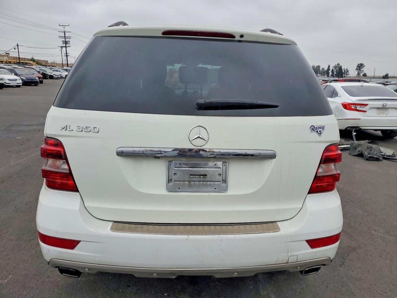 2010 Mercedes-benz Ml 350 Белый vin: 4JGBB5GB9AA537531