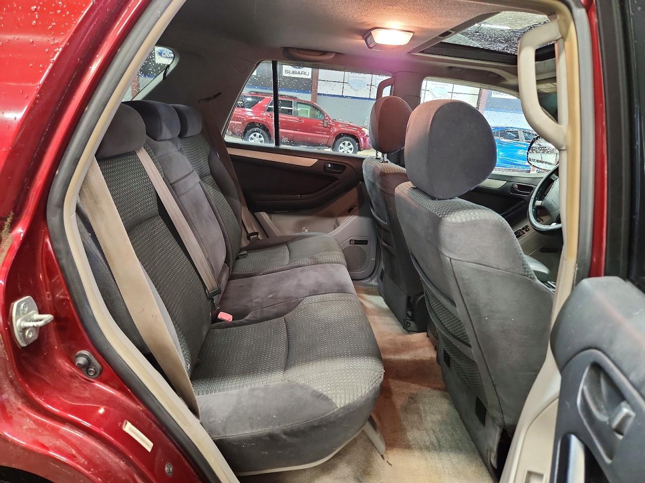 2005 Toyota 4runner Sport Edition Бордовый vin: JTEBU14R558032507