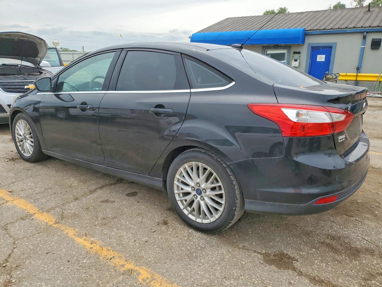 2012 Ford Focus Sel Black vin: 1FAHP3H27CL477958