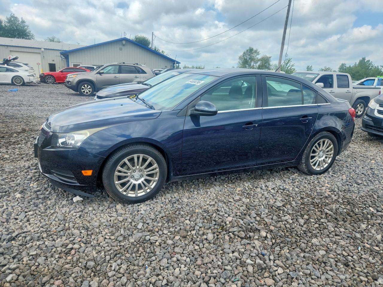 2014 Chevrolet Cruze Eco Blue vin: 1G1PH5SB7E7133607