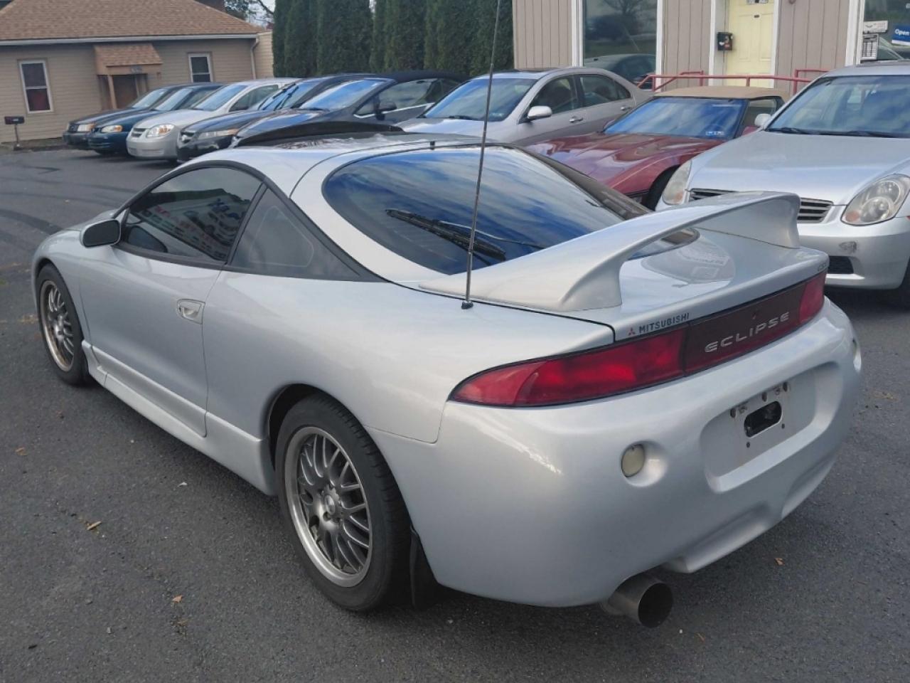 1997 Mitsubishi Eclipse Gsx Silver vin: 4A3AL54F6VE178476