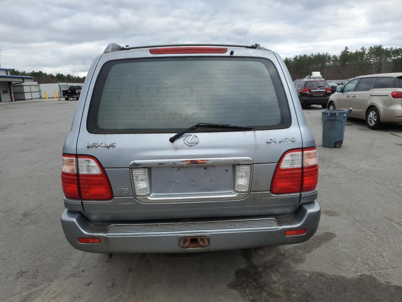 2003 Lexus Lx 470 Blue vin: JTJHT00WX33532497