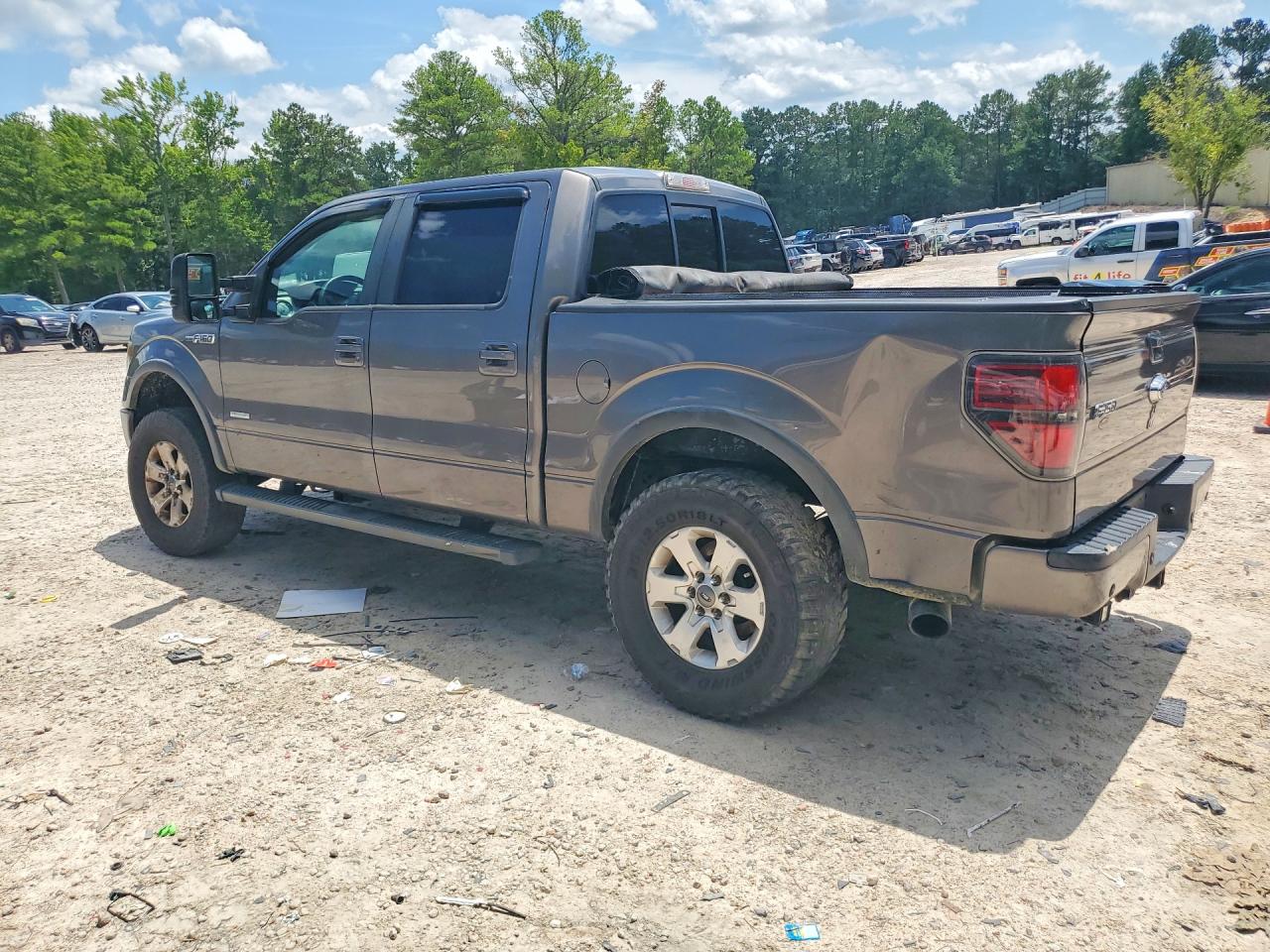 2014 Ford F150 Supercrew Gray vin: 1FTFW1ET0EFB92672