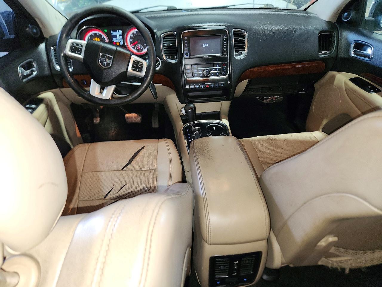 2012 Dodge Durango Citadel Угольный vin: 1C4SDJET5CC337871